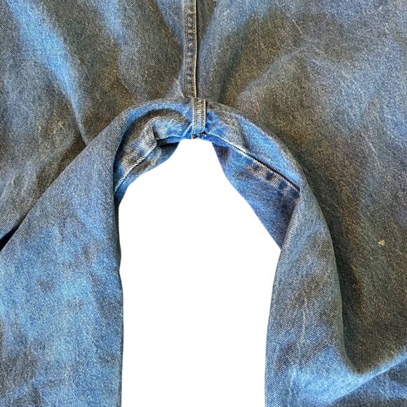 Vintage Calvin Klein Pleated Ultra High Rise Balloon Denim Jeans USA 6 - Picture 7 of 11